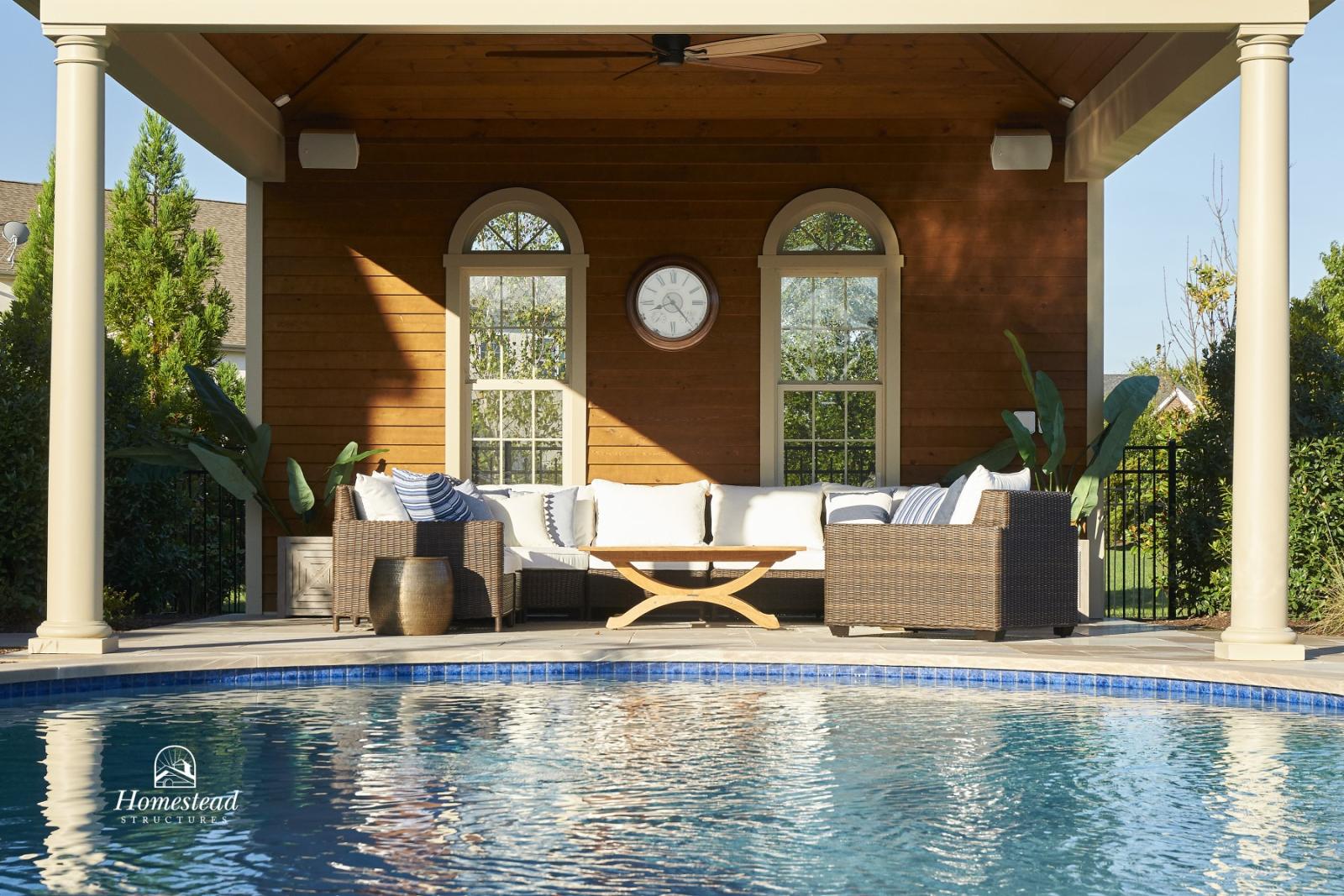 Avalon Pool House Detail Shots Homestead Structures